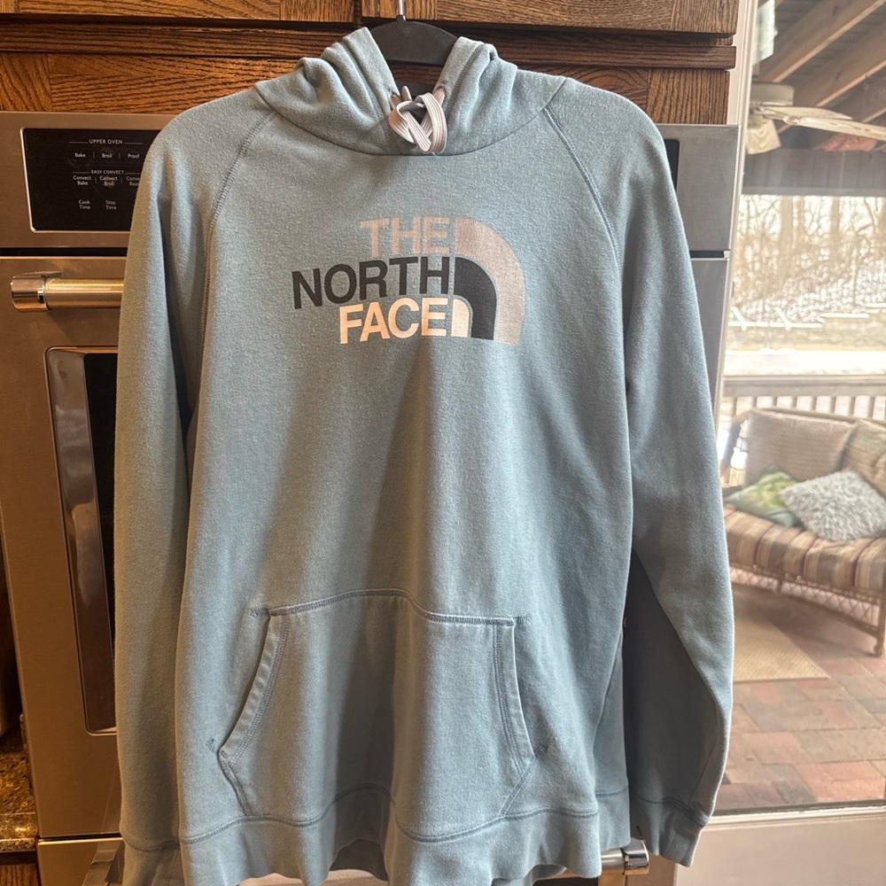 The North Face Women’s Light Blue Pullover Hoodie